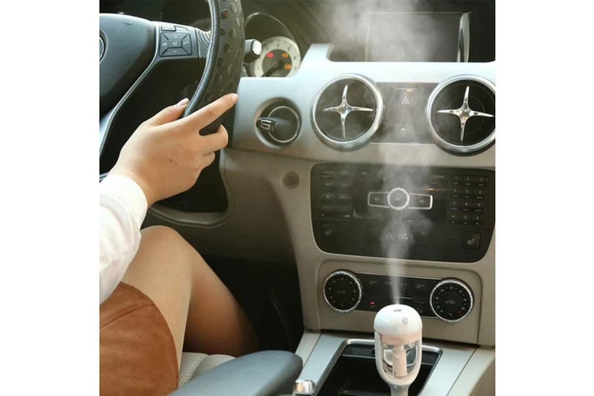 Car Air Freshener Car Space Humidifier Vehicle Purifier Aroma Diffuser Essential Oil Diffuser Aromatherapy Mist Fogger